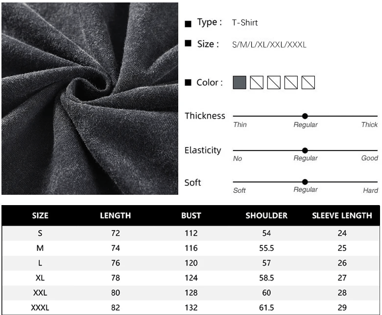 t shirt size guide